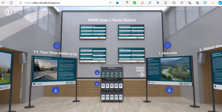 Pass of Birnam to Tay Crossing - Virtual space for exhibits 2024