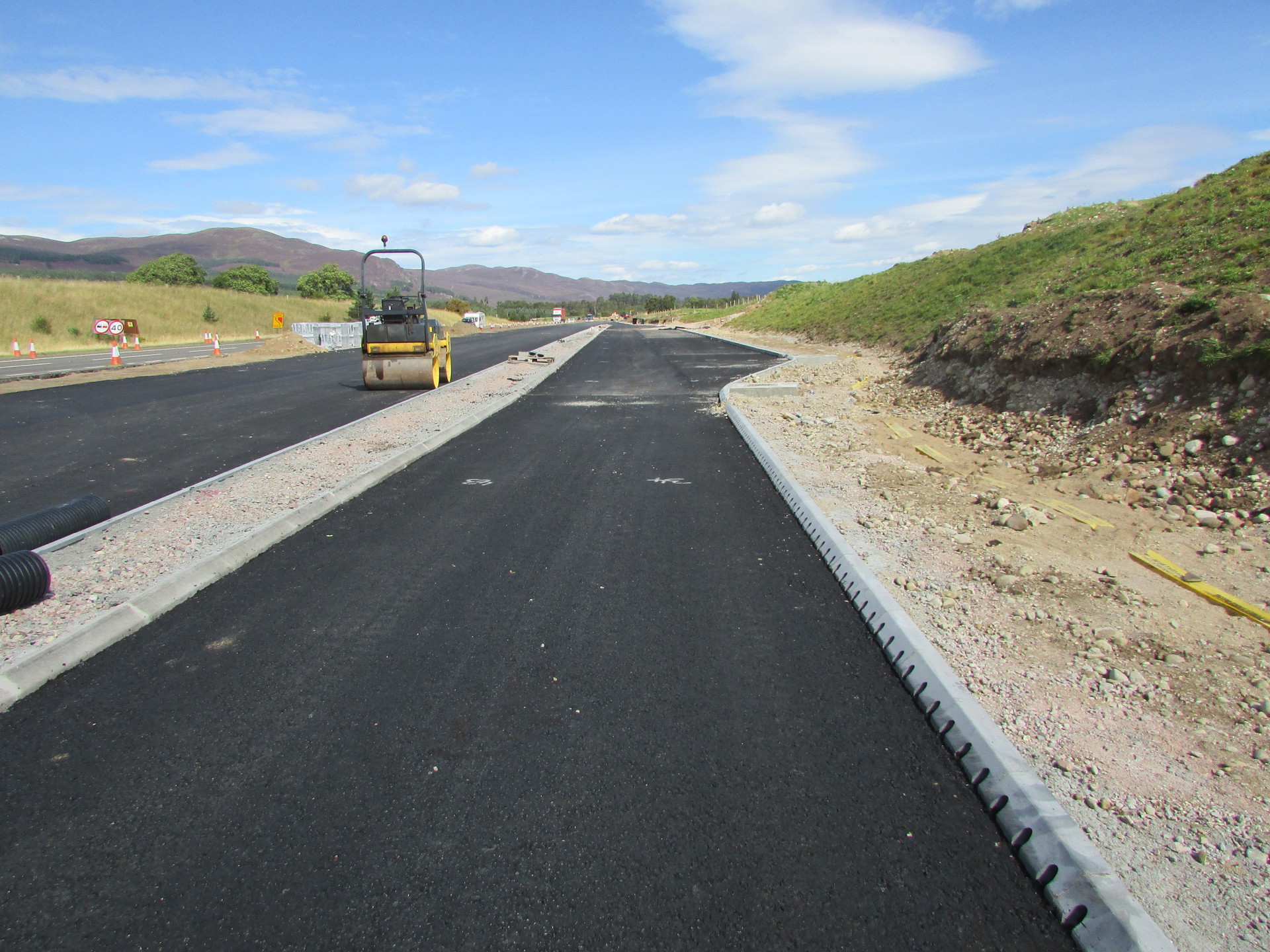 Background image - Kincraig to Dalraddy construction