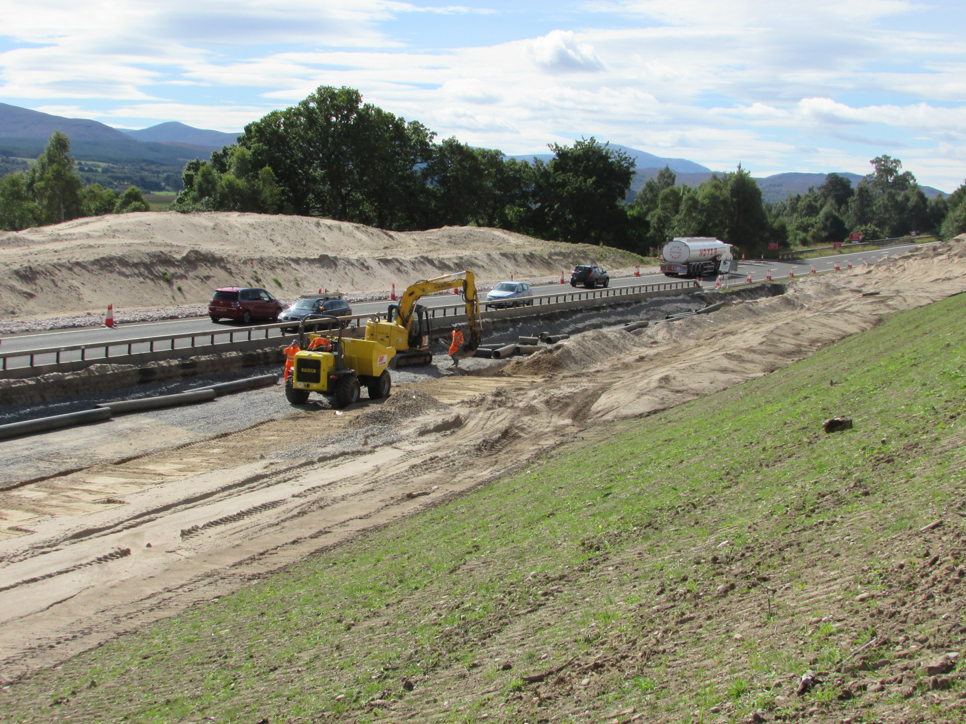 Background image - Kincrasig to Dalraddy Construction