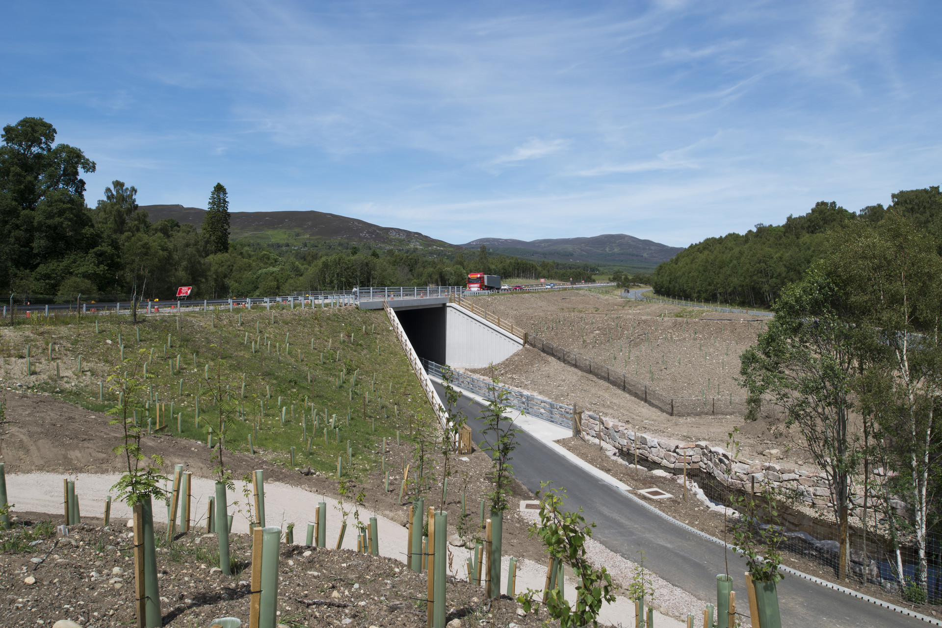 Background image - ATKINS 07 A9 K D Dunachton Burn Diversion And Access Track